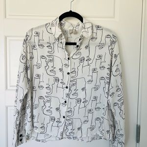 ASOS Button-down Blouse